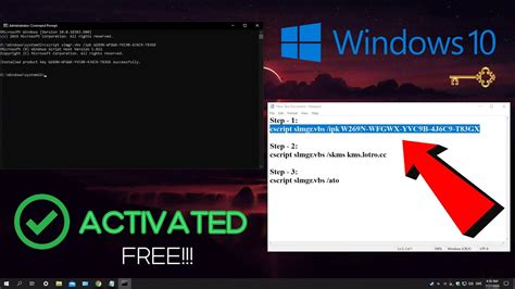 How To Activate Any Windows 10 Using Cmd 2023 Youtube
