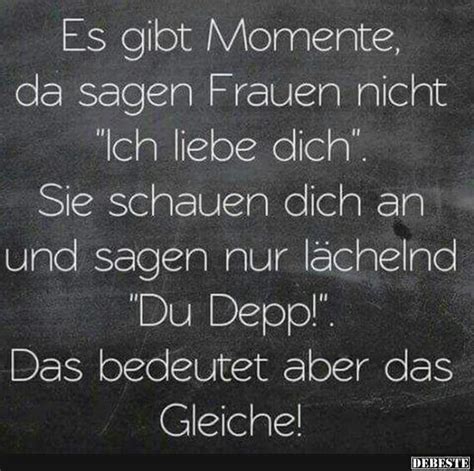 Sms find ich besser, es wird nicht rot. Es gibt Momente, da sagen Frauen nicht 'Ich liebe dich ...