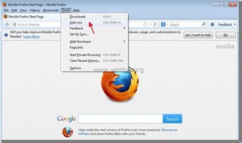 Customize Firefox Toolbar Sealbetta