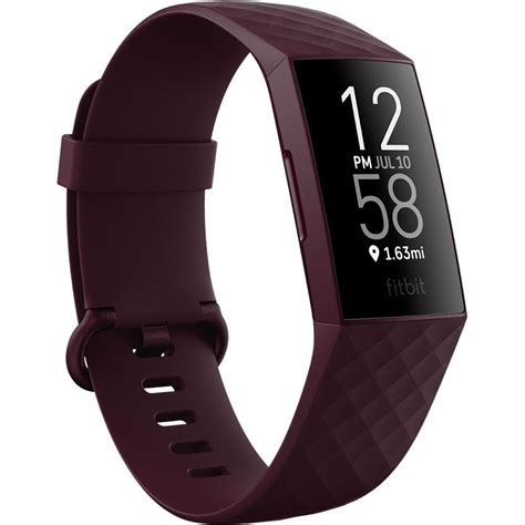Fitbit Charge 4 Health And Fitness Tracker Rosewood Fb417byby