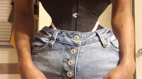 corset waist trainer samantha wilson wants to shrink her waist down to 15 inches 7news