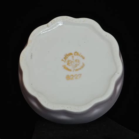 Lefton China 1950s Hand Painted Numbered Ring Box Japan Quiet West