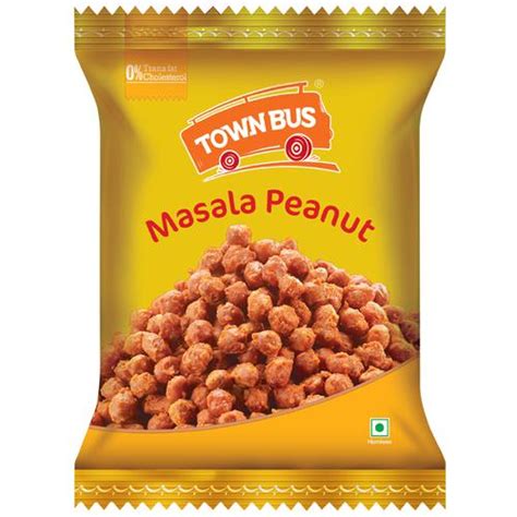 Buy Townbus Masala Peanuts Namkeen No Transfats Or Cholesterol Evening Teatime Snack Online