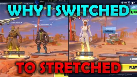 Why I Switched To Stretched Resolution On Fortnite Youtube