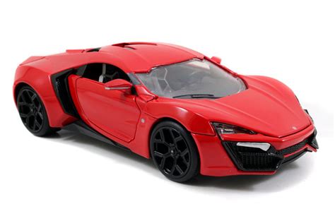 Modellauto Lykan Hypersport 2014 Fast And Furious 7 Red Jada 124