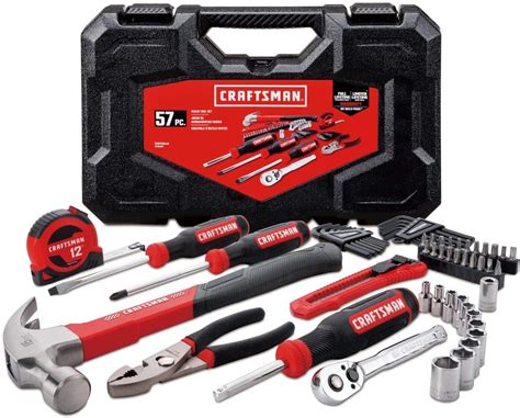Craftsman Home Tool Kit Mechanics Tools Kit 57 Piece Cmmt99446