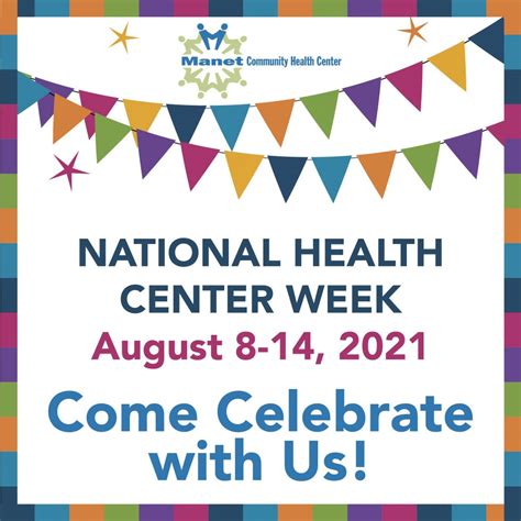Celebrate National Health Center Week Manet Community Health Center