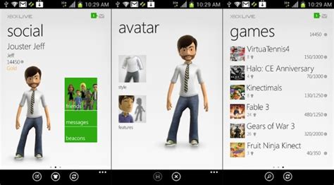 A Limited My Xbox Live Comes To Android Androidhelp