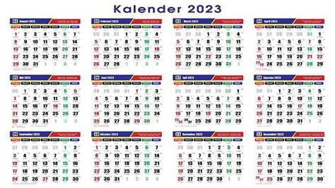 Link Download Kalender 2023 Dari Semua Format File Aman Dan Gratis