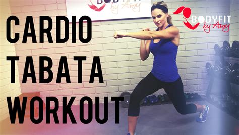 This Minute Workout Uses Tabata Intervals To Get A High Intensity Cardio Workout That Works