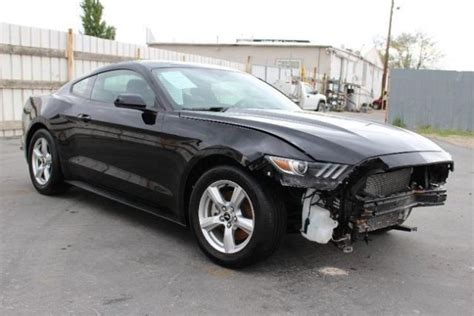 2015 Ford Mustang Fastback Repairable Fixable Wrecked Damaged Rebuilder