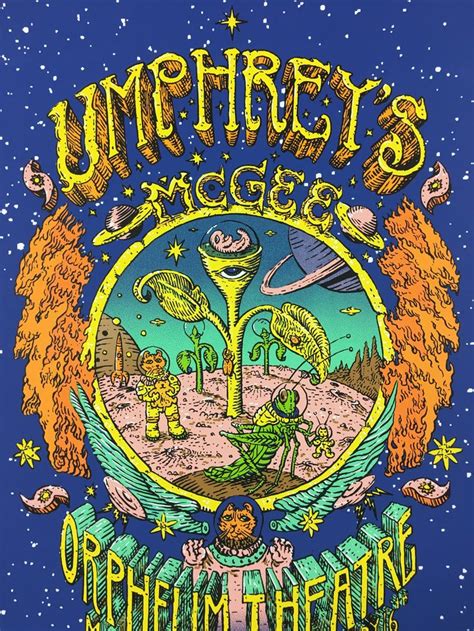 Wisconsin map ope sneak past ya there saying blue poster. Umphreys McGee - 2013 David Welker poster Madison, WI ...