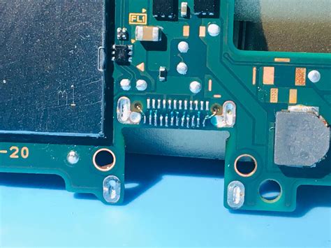 Nintendo Switch Repairing Damaged Or Lifted Pads On Usb C Port