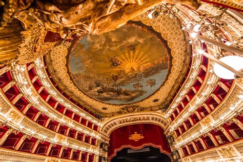 Teatro Di San Carlo Naples Opera House Editorial Stock Photo Image