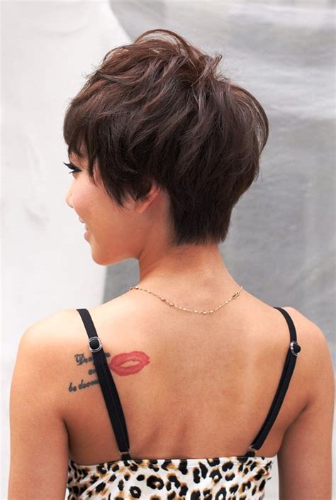 Pictures Of Back View Of Layered Short Haircut