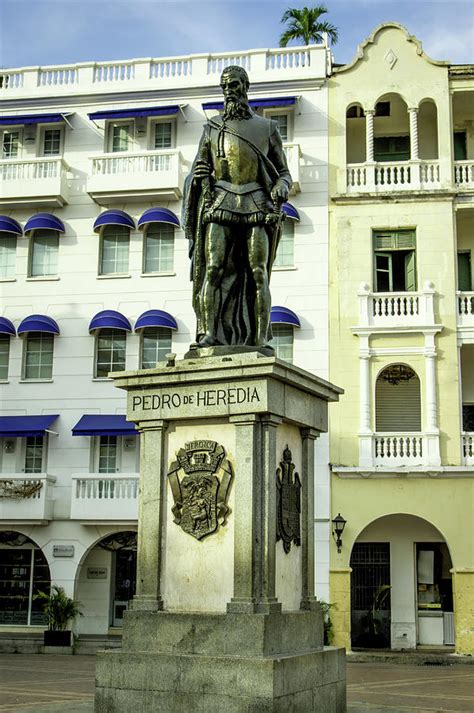 Pedro De Heredia Founder Of Cartagena Photograph By Jerry Ginsberg