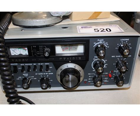 Yaesu Ft 101e Transceiver With Astatic G Stand Microphone Able Auctions