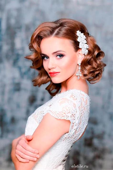 17 Chic Wedding Hairstyles For Short Hair
