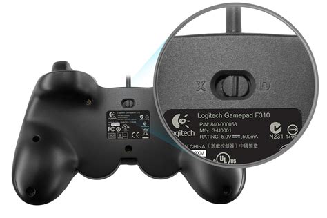 Logitech F310 Usb Joystick Gamepad จอยเกมส์ ของแท้ ประกันศูนย์ 1ปี E