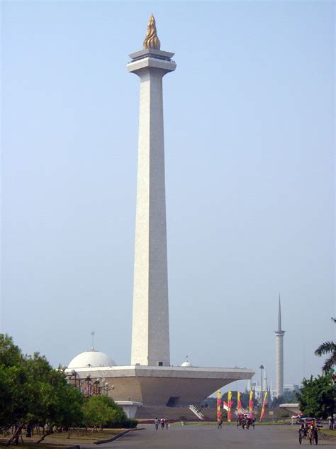 Monumen Nasional Monas Consider As The Landmark Of Jakarta