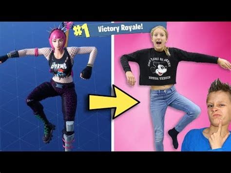 Denied is the name of one of the uncommon emote animations available for the game fortnite. FORTNITE DANCES - REAL LIFE CHALLENGE! - YouTube