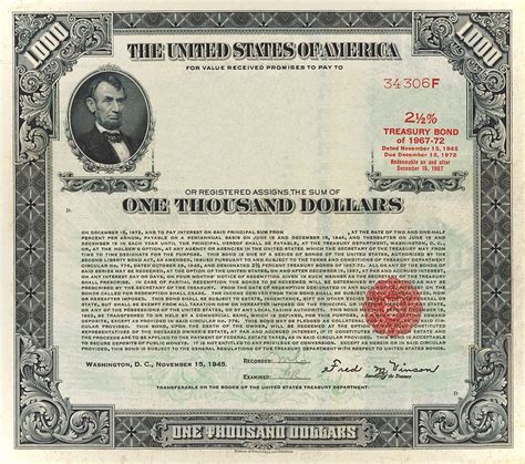 Treasury Bonds Herbstman Collection