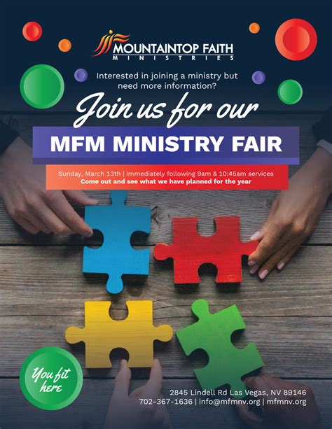 Ministry Fair 2022 Mountaintop Faith Ministries Las Vegas Nv