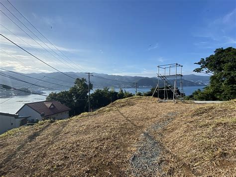 熱海市網代・海眺望・高台の売り土地 熱海市の土地 買いたい 熱海・伊豆の不動産はサンクス不動産