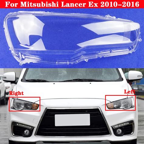 Car Front Headlight Cover For Mitsubishi Lancer Ex Auto Headlamp Lampshade Lampcover