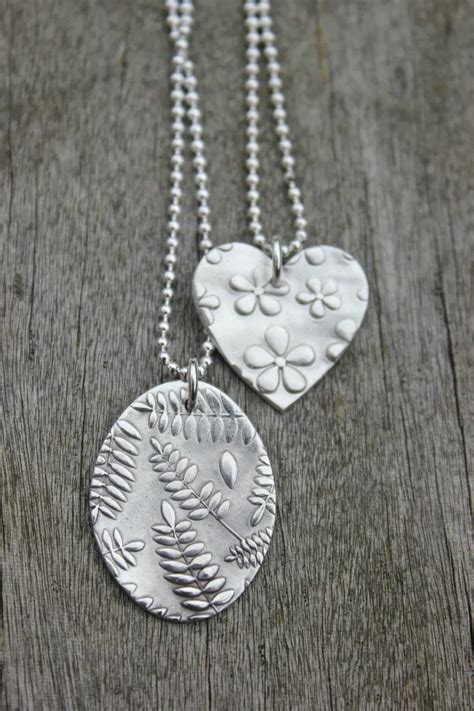 Silver Clay Nature Jewellery Made On My Silver Clay Workshops In York Come Along And Ma