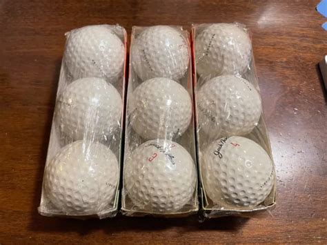1960s Macgregor Signature Jack Nicklaus Golf Balls Liquid Center
