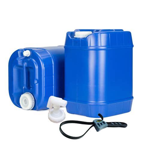 Stackable 5 Gallon Water Storage Tanks