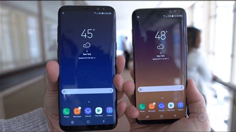 samsung galaxy s8 and s8 plus hands on youtube