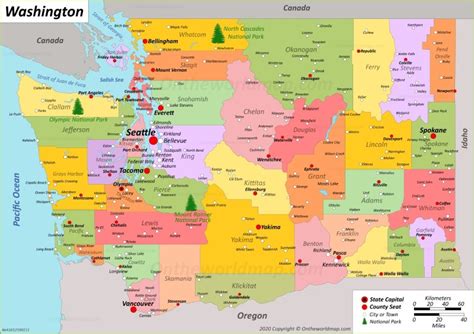 Washington State Maps Usa Maps Of Washington Wa