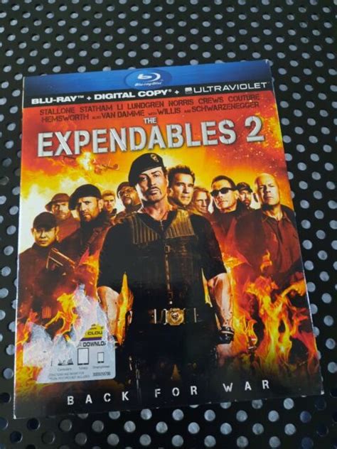 The Expendables 2 Blu Ray Disc 2012 Includes Digital Copy Ultraviolet For Sale Online Ebay