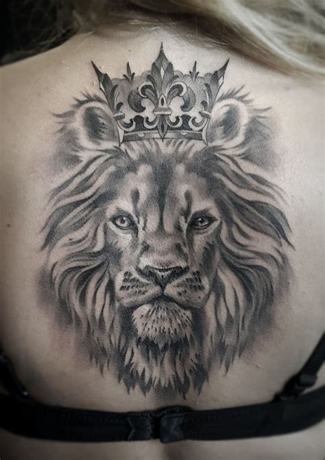21 Best Lion With Crown Tattoo Drawings Images On