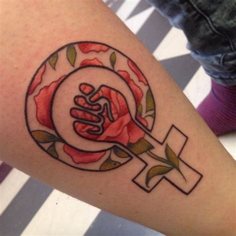 30 Feminist And Girl Power Tattoo Designs Feminist Tattoo Girls With