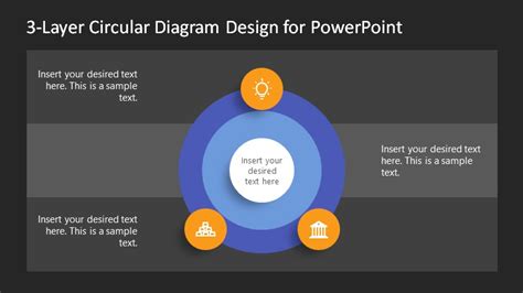 Slidemodel Layered Circular Powerpoint Diagram Powerpoint Hot Sex Picture