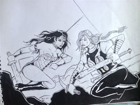 Wonder Woman Vs Valkyrie Battles Comic Vine