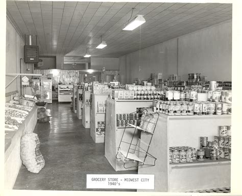 Grocery Store 1940s Rose State College Foundation Flickr