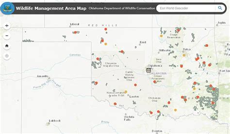 Maps Oklahoma Department Of Wildlife Conservation