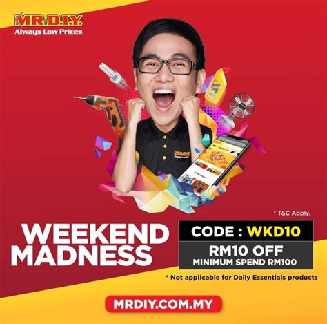 Right off the bat, the mr diy online store accepts fpx bank transfers from all major banks in malaysia, as well as visa and mastercard credit cards. Mr DIY Online Extra RM10 Off Weekend Promo Code