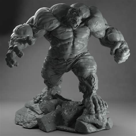 3doftom 3d Printed Hulk