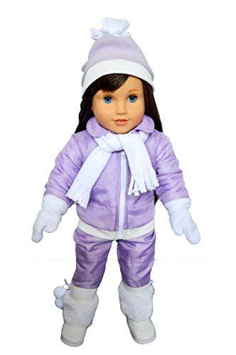 Brittanys My Brittanys Purple Snowsuit For American Girl Dolls 18 Inch