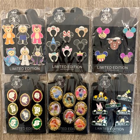 Disney Trading Pin Booster Packs Choose Your Set 100 Etsy
