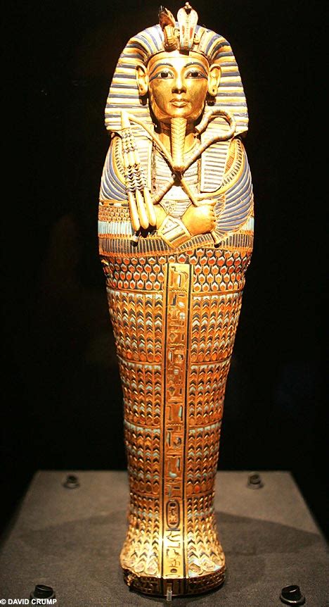 Ancient Egyptian Sarcophagus King Tut