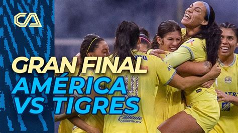 En Vivo Final Am Rica Vs Tigres Femenil Apertura Youtube