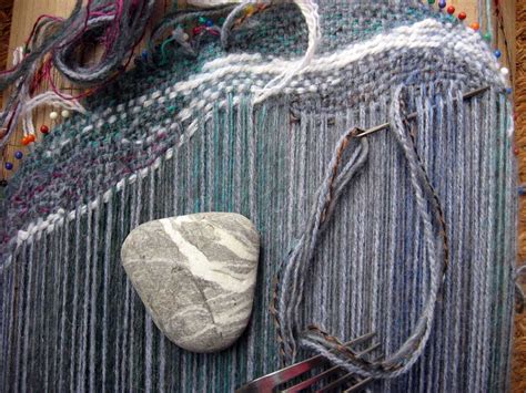 Ruths Weaving Projects Beginning To Weave The Pebble Bag