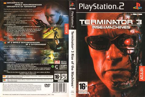 Terminator 3 Rise Of The Machines Ps2 Cover