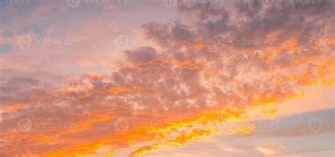 Background Of Colorful Sky Concept Dramatic Sunset With Twilight